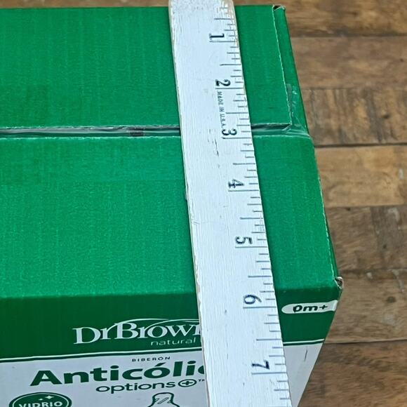 Dr Brown's Anti-Colic Narrow Glass Baby Bottles 0m+ Set of 4 8 oz 250 mL - Picture 9 of 9